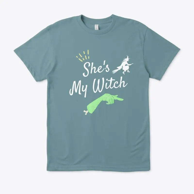 She's My Witch Couple's T-shirt