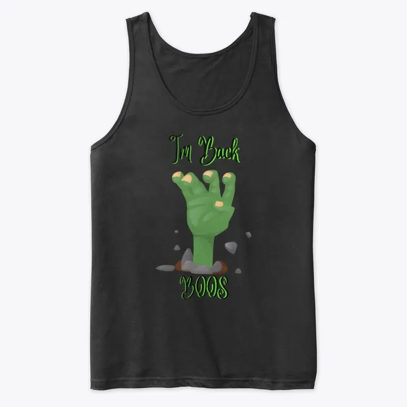 Im Back Boos Halloween Shirts & Tank Top