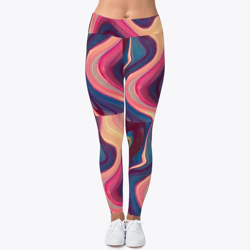 Rainbow Yoga Pants Printed Leggings