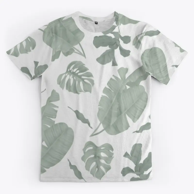 Leaf Print T-Shirt